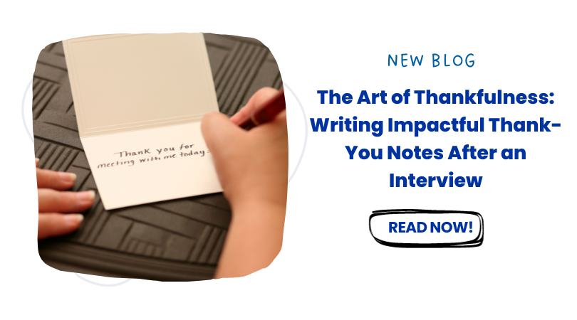 Writing an Impactful Thank You Note After an Interview